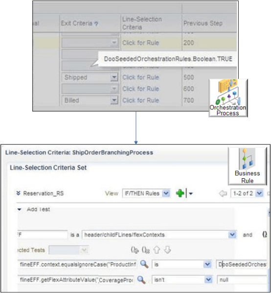 ソース・システムがレガシーかどうかを決定するif文