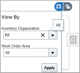 インタフェース別に表示