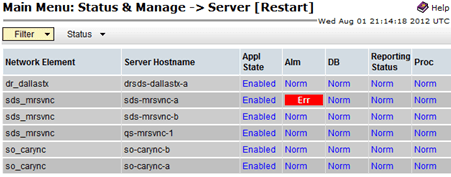 Server State