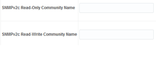 SNMP Community Name
