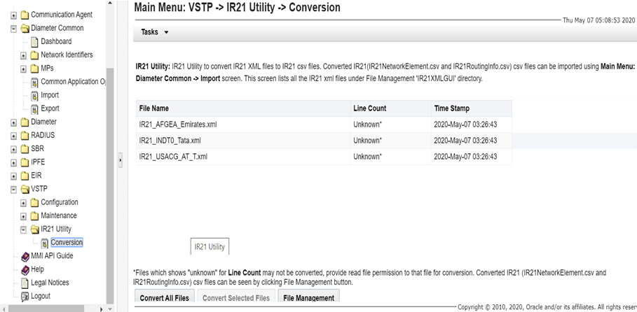 IR21 Utility