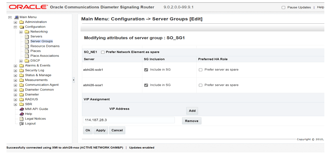 Server Groups 1