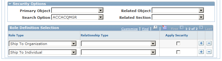 Sections page (2 of 2)