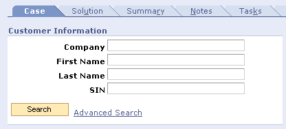 Case page