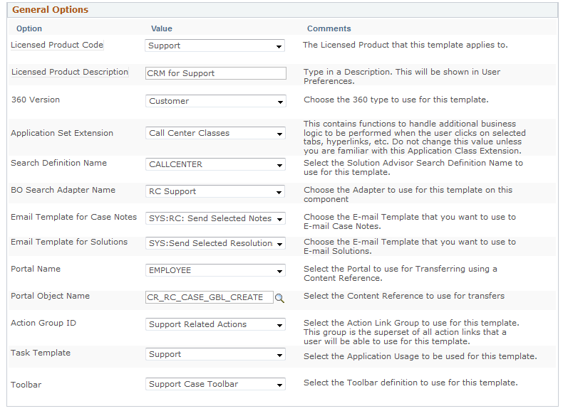 Display Template page (2 of 2)