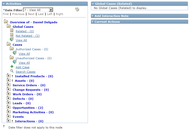 Constituent 360-Degree View page (2 of 7)