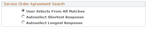 Agreement Search Configuration page (2 of 2)