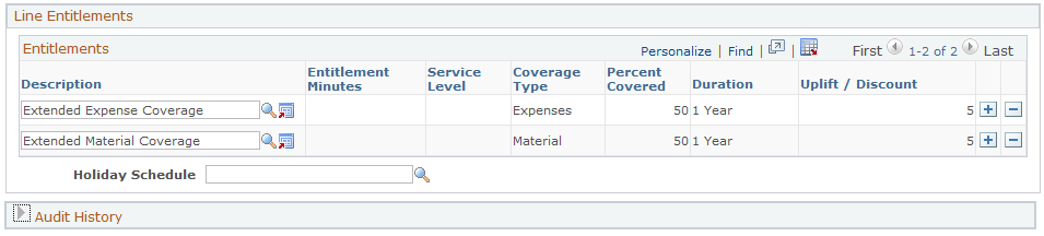 Warranty page (2 of 2)