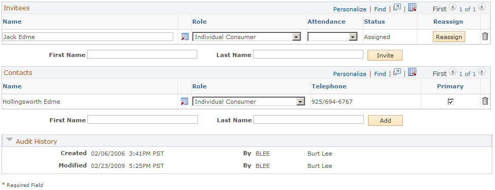 Task Details page (2 of 2)