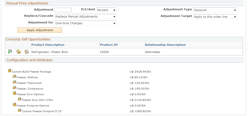 Order - Line Details page(2 of 2)