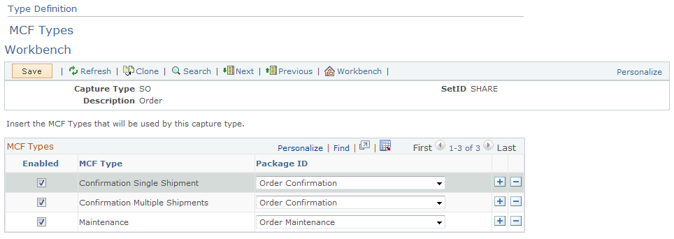 Type Definition - MCF Types Workbench page