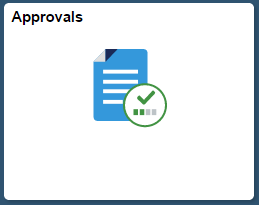 Approvals Tile