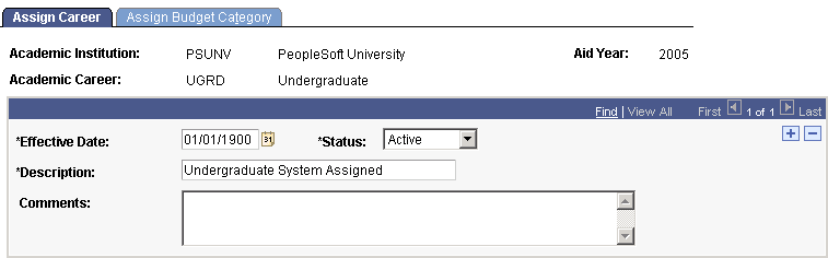 Assign Career page