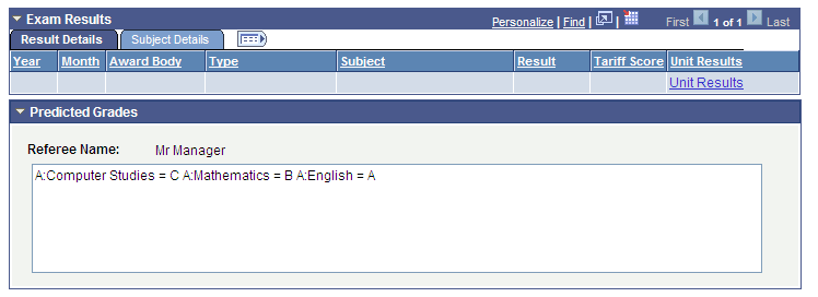 UCAS (Universities and Colleges Admissions Service) Decision Processing page (2 of 3)