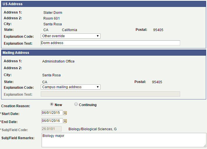 DS-2019 (Certificate of Eligibility for Exchange Visitor (J-1) Status) Form page (2 of 4)