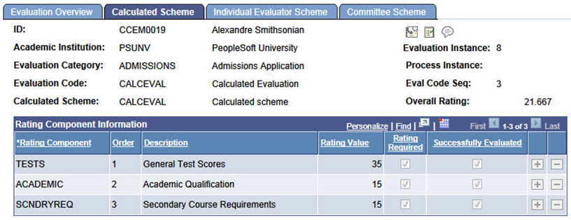 Calculated Scheme page: Rules Engine integration example 3