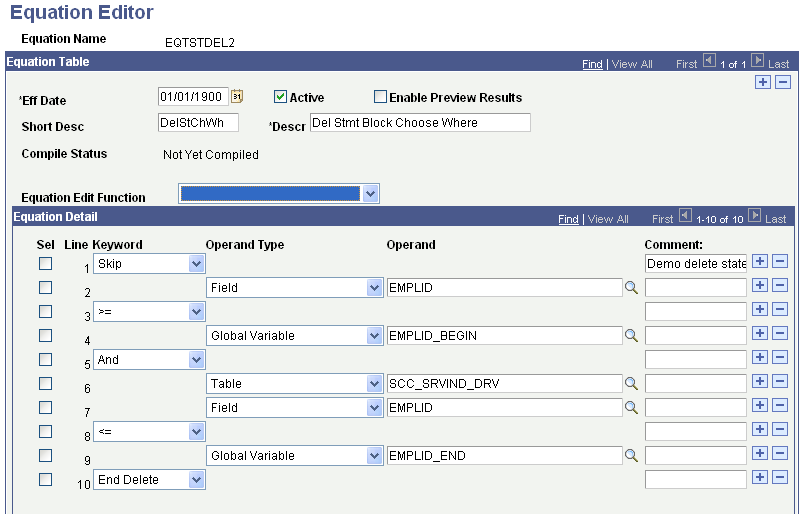 Example for the Cut to Clipboard option
