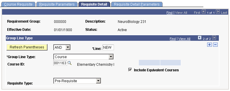 Using Course Line Types, Line 20 (CRSE_RQS_RSTR_DET)