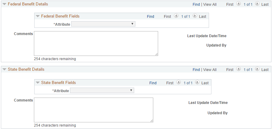 Veterans Benefit Summary page (2 of 2)
