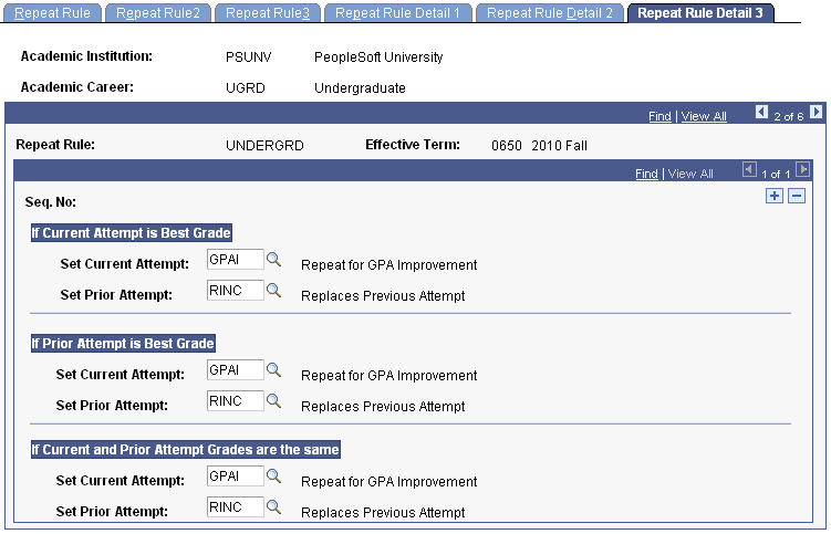 Example repeat rule (7 of 7)