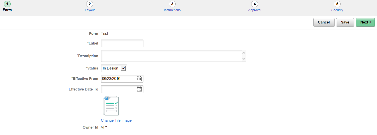 Form Designer - Form