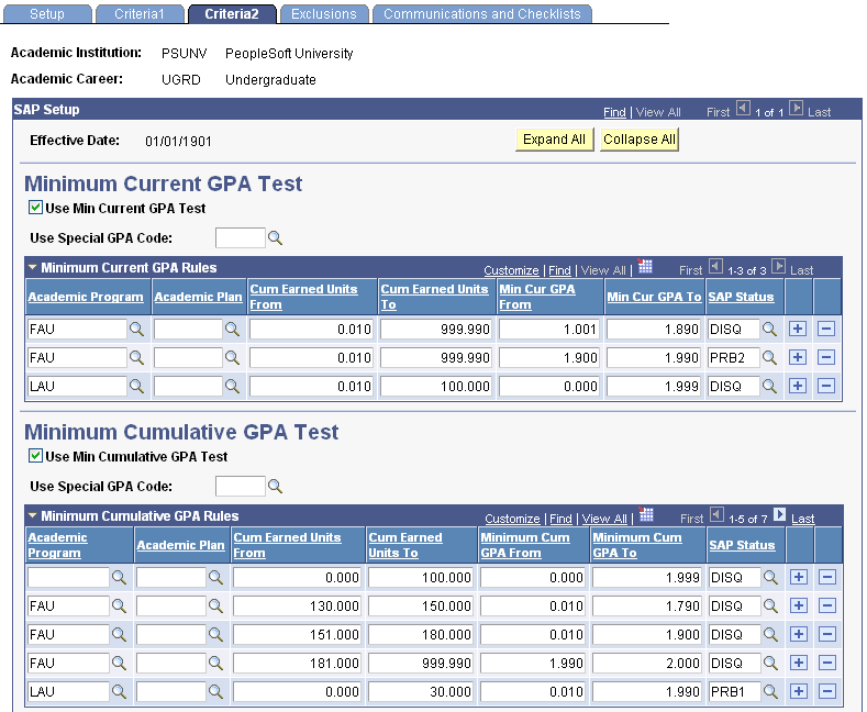 Criteria2 page (1 of 3)