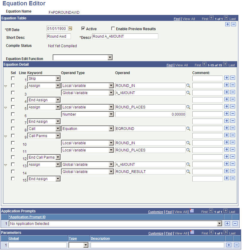 Equation Editor (FAPDROUNDAWD) page