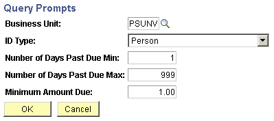 Query Prompts page.