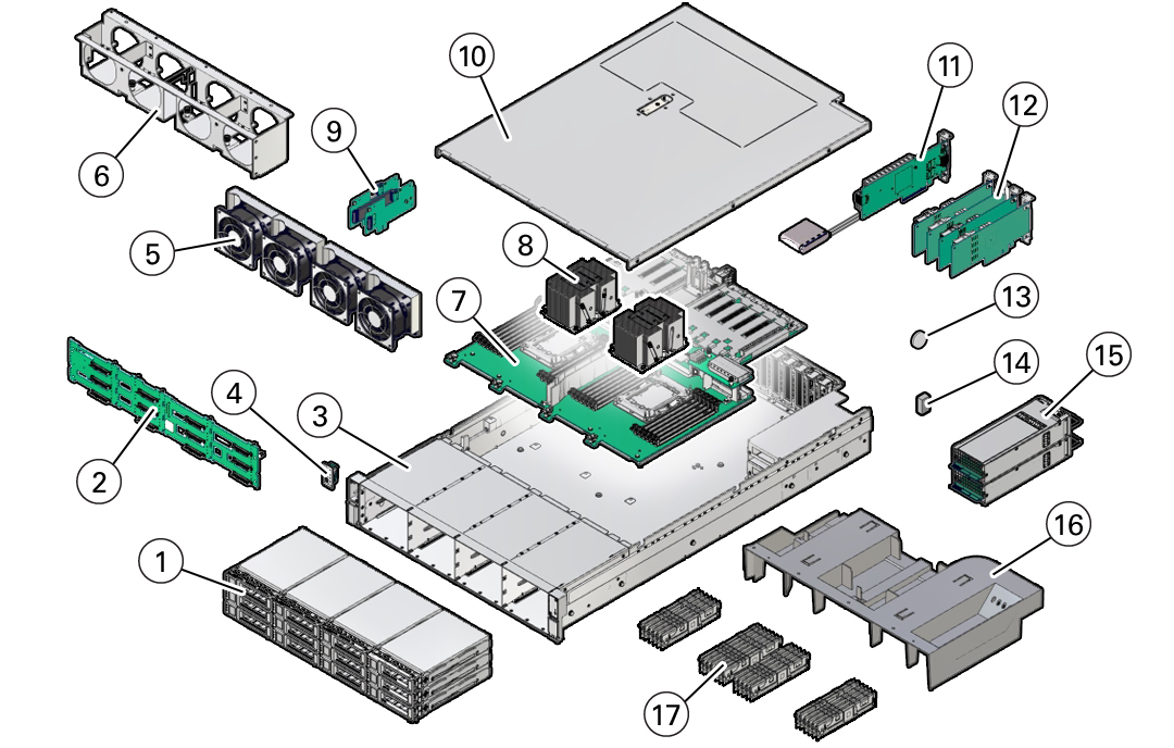 image:Figure showing exploded view of the system components.