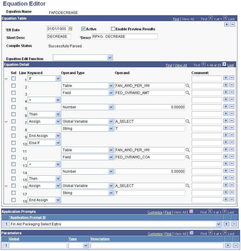 Equation Editor page