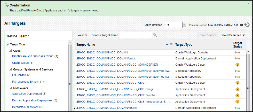 Image Oracle PCA Target Removed - All Targets Page