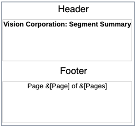 Header und Footer in Buch