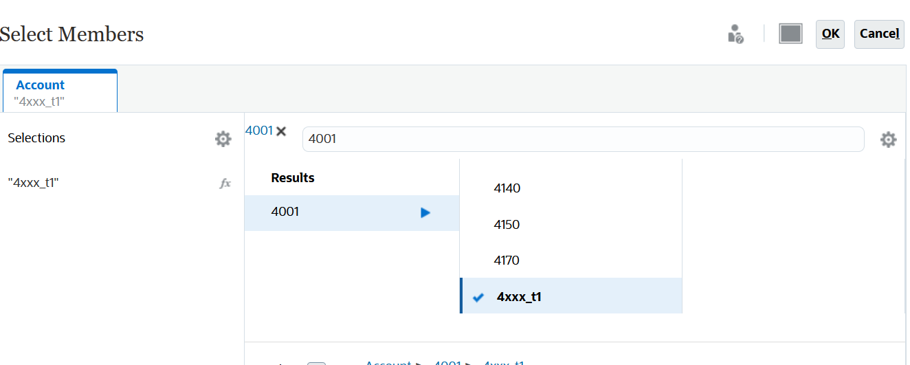 Die Abbildung zeigt die Seite "Element ausw&auml;hlen".