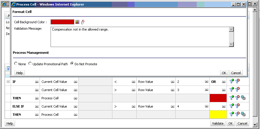 Datenvalidierungsregel, die das Hochstufen von Genehmigungseinheiten verhindert