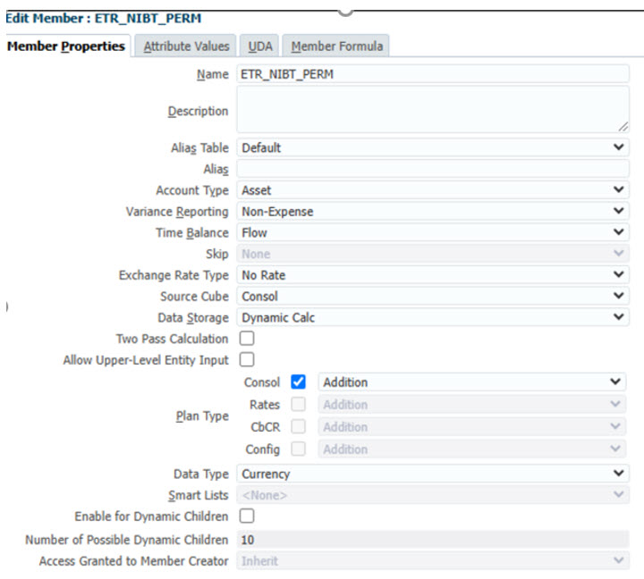 Element ETR_NIBT_PERM bearbeiten Element ETR_NIBT_PERM bearbeiten