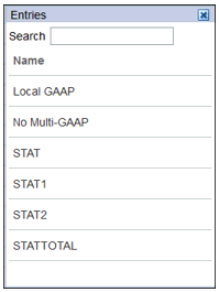 Multi-GAAP-Quelle auswählen