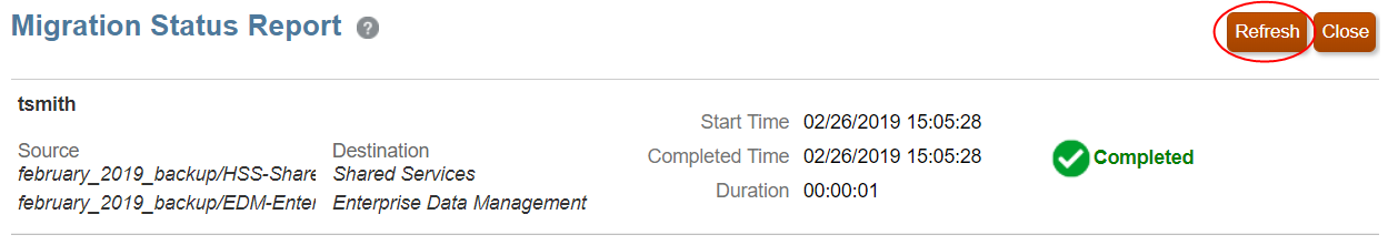 importación terminada importación terminada
