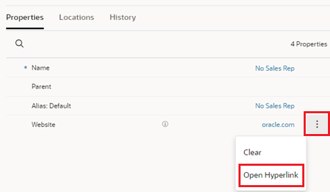 acción Abrir hiperenlace acción Abrir hiperenlace
