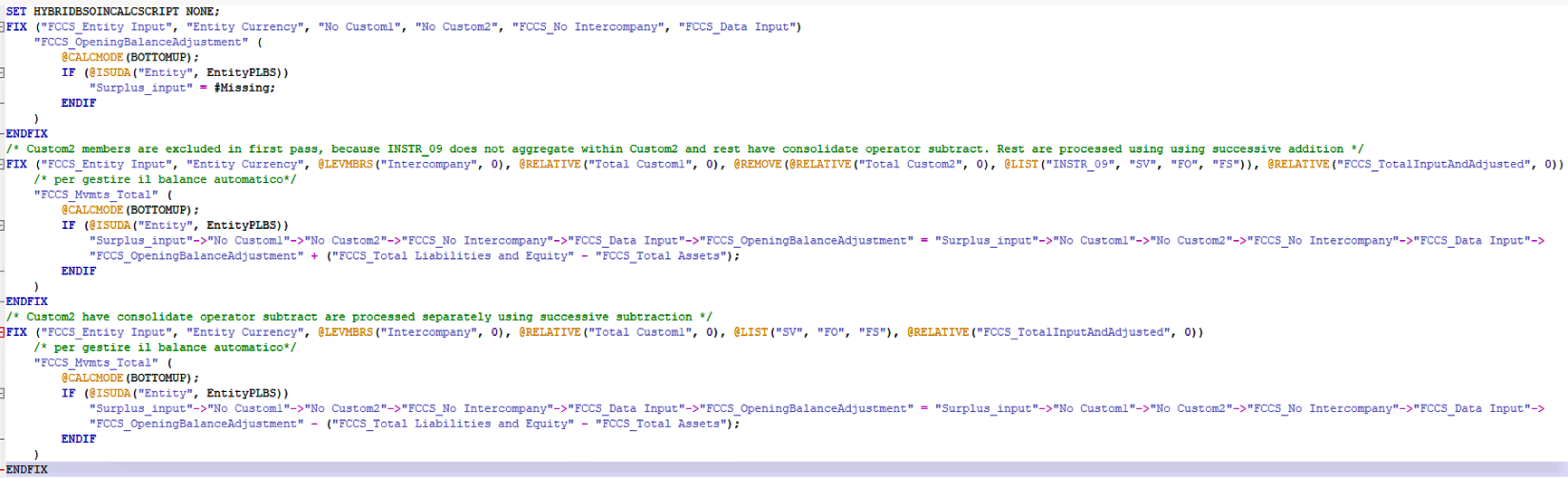 Script original del caso de uso del cliente B