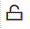 La imagen muestra el icono de desbloqueo.