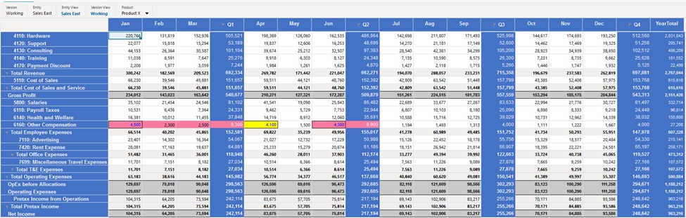 Imagen que muestra un formulario en tiempo de ejecución web con reglas de Groovy y reglas de validación de datos aplicadas