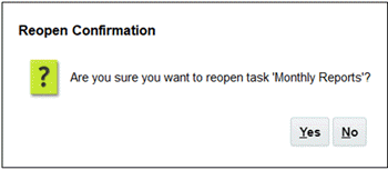 Confirmación de reapertura de tarea