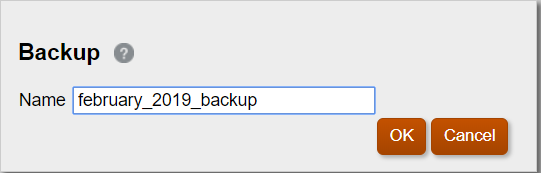 attribuez un nom à l'instantané
