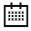 icône de calendrier