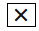 Symbole d'annulation
