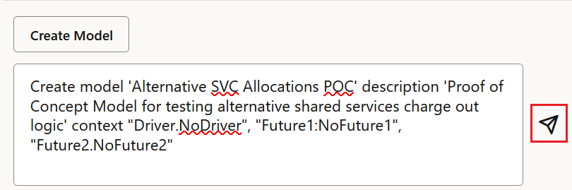 Exemple de demande avec le bouton Envoyer mis en &eacute;vidence