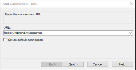 Configuration de la connexion privée dans Smart View