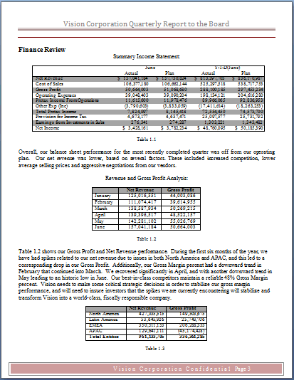 compte de résultat