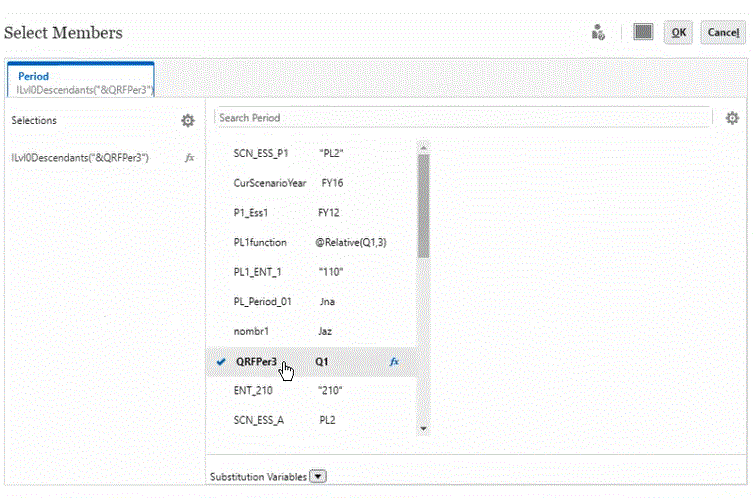 Image représentant la liste Variables de substitution