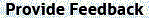 Bouton Fournir des commentaires
